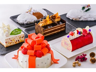【ホテル日航アリビラ】クリスマスシーンを華やかに彩る6種の「アリビラ オリジナル クリスマスケーキ 2022」2022年11月1日（火）より予約受付開始