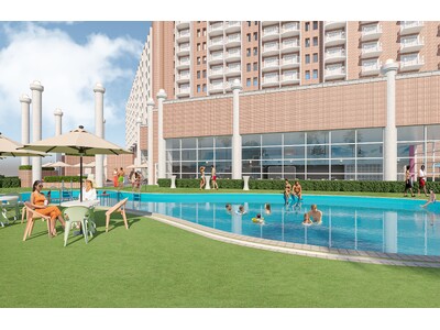 【グランドニッコー東京ベイ 舞浜】プール「Grand Bleu」が2024年7月6日新たにオープン