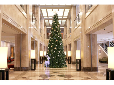 【ホテル日航奈良】自然豊かな奈良・吉野の森と水がテーマのツリー！11月14日よりロビーに登場。