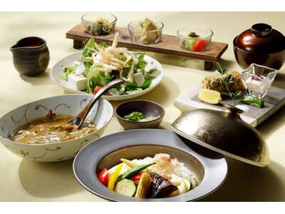 【ホテル日航金沢】能登の食材を取り入れた夏季限定メニュー「選べるお膳ランチ」を6月1日より提供