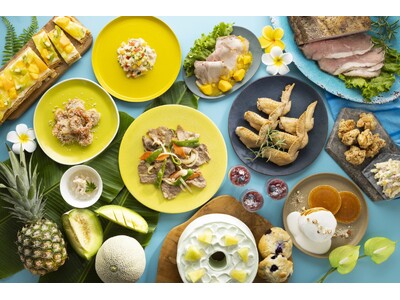 【ホテル日航成田】フレッシュメロンも食べ放題『メロンフェア 常夏ハワイアンフェス』を7月1日より開催