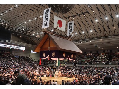 【ホテル日航大阪】大相撲三月場所マスB席チケット付宿泊プランを1月20日に予約受付開始