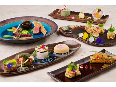 【ホテル日航アリビラ】春限定ディナーコース「やちむんマルシェ ～el patio～」を3月1日より販売