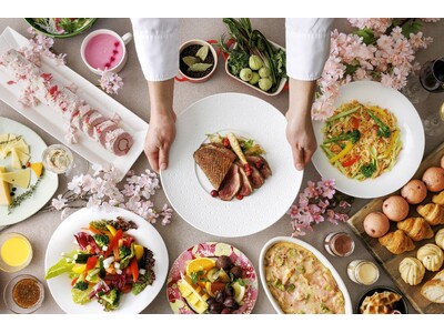 【JRタワーホテル日航札幌】桜尽くしの春のレストランフェア“CHERRY BLOSSOMS BLOOM”を3月1日より開催