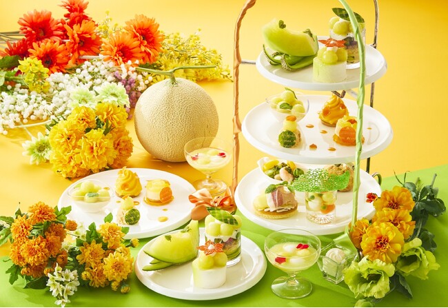 【ホテル日航大阪】「メロンアフタヌーンティーセット」を5月1日より提供