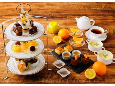 【ホテル日航立川 東京】「柑橘とチョコレートのアフタヌーンティー」5月11日より提供開始