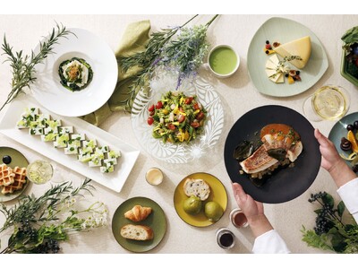 【JRタワーホテル日航札幌】旬の食材とハーブで彩るレストランフェア“初夏のガーデンブリーズ”を5月1日より開催