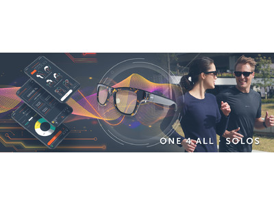最長11時間連続再生！ハンズフリーに通話や音楽再生ができるスマートグラス『Solos smart glasses AirGo2』がグラスファクトリーから9月上旬に発売開始