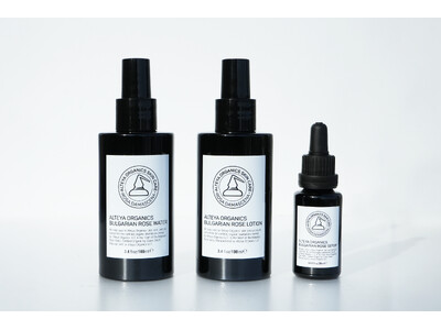 最高級ダマスクローズスキンケア「アルテヤオーガニック」が新パッケージになってリニューアル