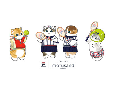 FILA × mofusand 初のコラボレーションが実現！