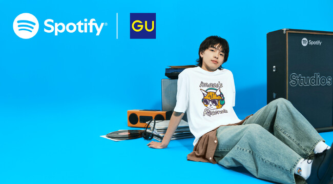 Spotify | GU 新世代アーティストimaseと"聴ける・着られる" コラボで、音楽とファッションの融合を通じて音楽の新たな楽しみ方を提案