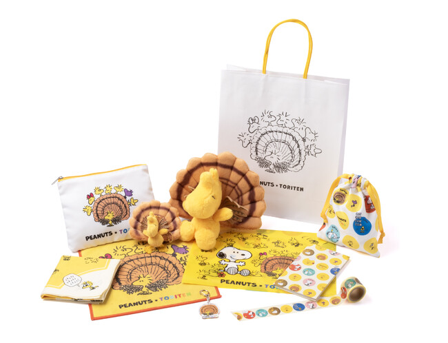 PEANUTS(TM)×特別展「鳥」　スヌーピーで有名な「PEANUTS(TM)」ブランドからウッドストックがモチーフのコラボグッズを、名古屋市科学館で開催中の特別展「鳥」特設ショップで販売しています！
