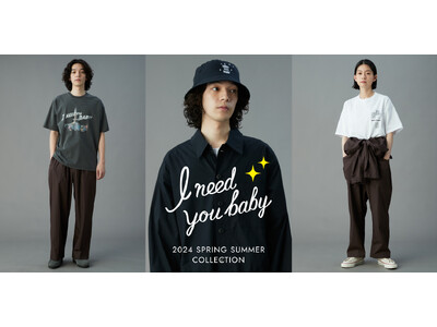 数多くのミュージシャンやアーティストを手掛けるスタイリスト三田真一による「I Need You Baby（アイニーヂューベイべー）」の2024 Spring&Summer Collectionが登場！