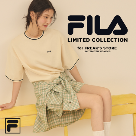 4/24(木)より、スポーツライフスタイルを提案し多くの人に親しまれている「FILA(フィラ)」とFREAK'S STOREが初のコラボレーションアイテムを販売開始。