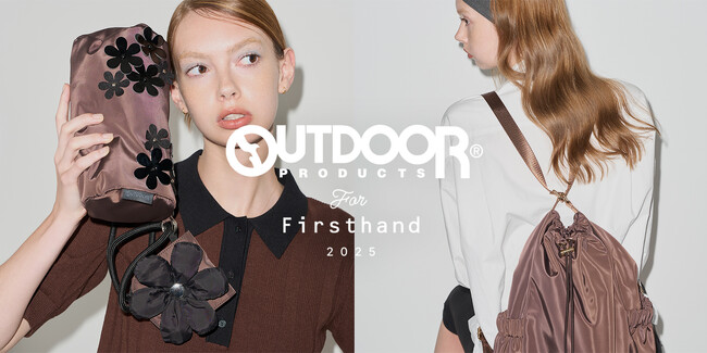 【Firsthand×OUTDOOR PRODUCTS】人気の別注企画に花モチーフが目を引く「FLOWERS コレクション」とオンオフ問わず活躍する「ALL-DAYコレクション」が登場