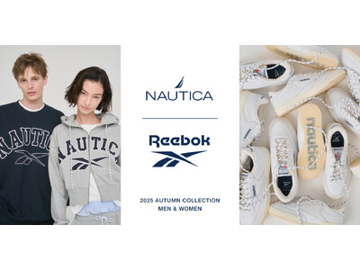 Reebok×NAUTICAのコラボレーションアイテムがFREAK'S STOREで8月22日より販売開始。