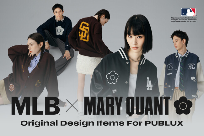 「MLB×MARY QUANT for PUBLUX」話題のブランドコラボレーションアイテムがPUBLUXから登場。