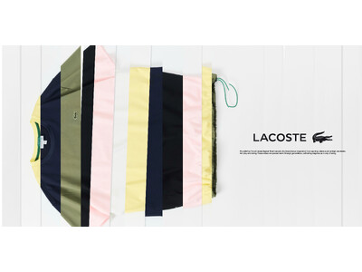 LACOSTEにFREAK'S STOREが別注したTシャツが登場。機能性に富んだスポーティな1着です。