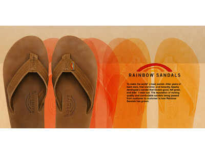 「Rainbow Sandals」×「FREAK’S STORE」、夏の高揚感を足元に宿す別注ダブルレイヤーサンダル発売！