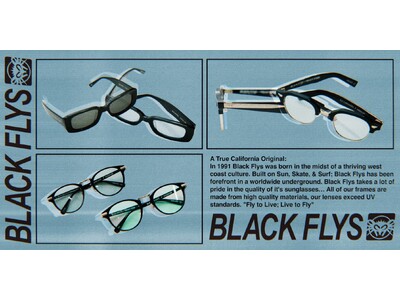 「BLACK FLYS」 × 「FREAK’S STORE」、サンクレメンテ発アイウェアブランドとの別注サングラス全3型が登場！
