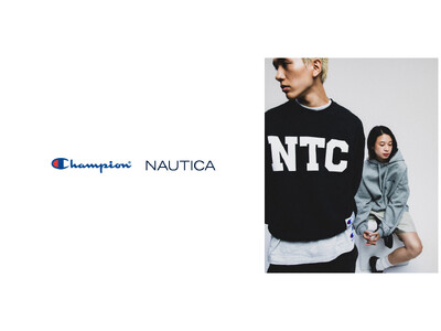 NAUTICAとChampionのコラボレーションアイテムが登場。8月21日(金)より販売開始。