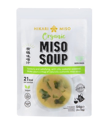EU有機認証取得『Organic Miso Soup』 欧州市場にて新発売