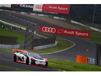 Audi e-tron Vision Gran Turismoが富士でデモ走行を実施