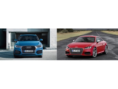 Audi Q3、Audi TTS、TTRSの仕様を一部変更