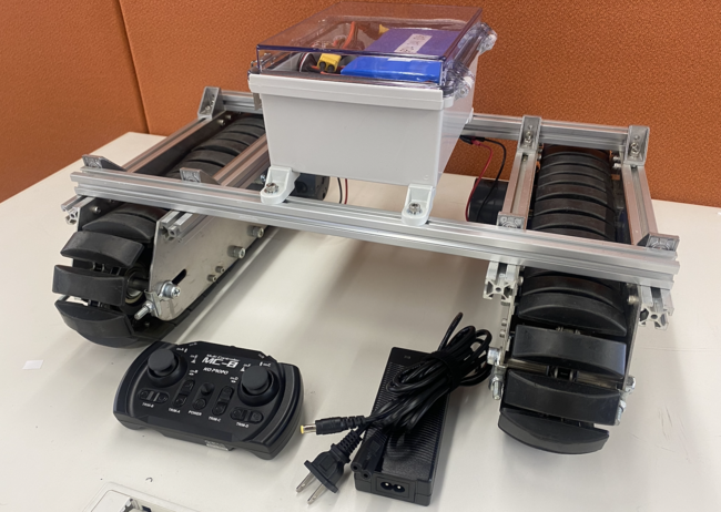 テスト用電動クローラユニット「CuGo」シリーズ、届いてから約30分で遠隔操作型移動ロボットが開発可能な「CuGoV3遠隔操作コンプリートキット」を販売開始