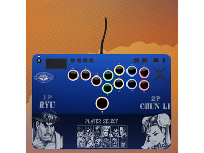 「ストリートファイター」とコラボした「ストリートファイター」とコラボしたプロ仕様のレバーレスコントローラーVictrix「Pro KO」と公式ライセンスのバックパックを販売開始