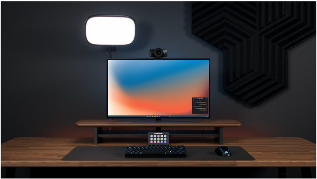 デスク環境に自然になじむコンパクトなLEDライトElgato「Key Light Air MK.2」を販売開始