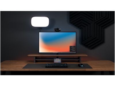 デスク環境に自然になじむコンパクトなLEDライトElgato「Key Light Air MK.2」を販売開始