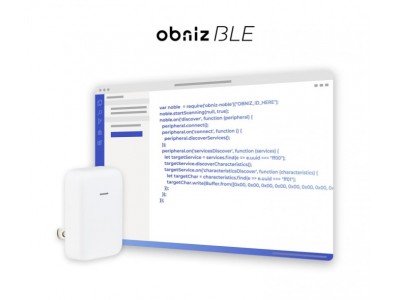 多彩なセンサーデータをクラウドでかんたん管理できる「obniz BLEゲートウェイ」を発売