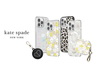 kate spade new york 2022春夏コレクション「iPhone 13シリーズ向けケース」や「AirPods Proケース」「AirTagケース」の販売を開始