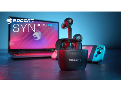 低遅延を実現したワイヤレスゲーミングイヤホンROCCAT「Syn Buds Air」と公式ストア限定TURTLE BEACH「Scout Air」の販売を開始