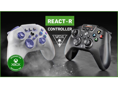 Xboxライセンス取得の有線ゲームコントローラーTurtle Beach「REACT-R コントローラー」の販売を開始