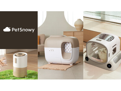 �L�g�C�������C����@�܂ŁA�y�b�g�Ƃ̕�炵���Ɠd�ŉ��K���I�č����y�b�g�Ɠd�u�����h�uPetSnowy�v��SB C&S�����Ɠd�ʔ̓X�œW�J