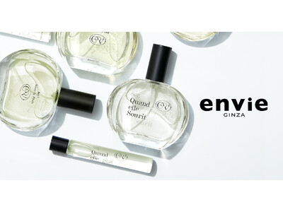 カラコンブランド「envie（アンヴィ）」から、初のシグネチャー香水が誕生