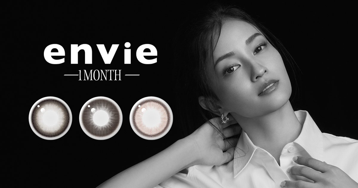 Tmall Global（天猫国際）売上高No.1カラコンブランド「envie（アンヴィ）」より、中国市場向けマンスリー新色3色が登場