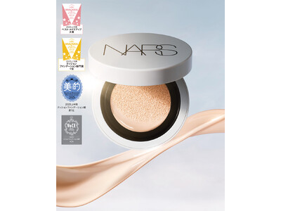 NARS 2025年上半期ベストコスメ受賞最新情報：「ライトリフレクティング セラムクッションファンデーション」がベスト・メイクアップ大賞やカテゴリー１位など複数のベストコスメを受賞！