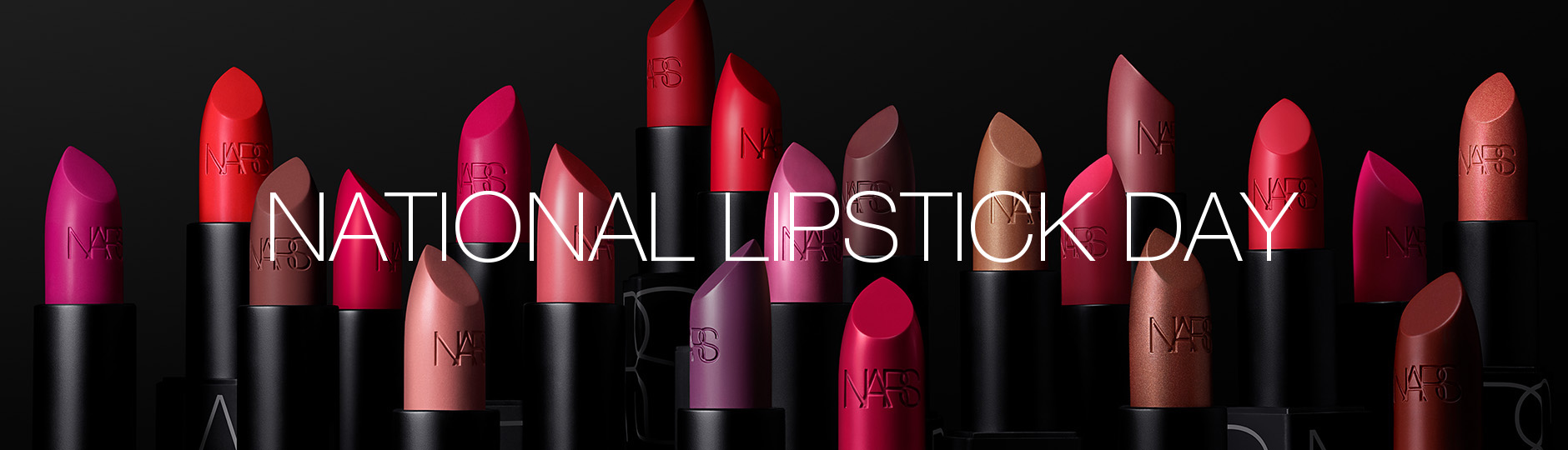 2020年7月29日(水) ナショナルリップスティックデーを祝しオンライン限定『NARS ナショナルリップスティックデー セット』発売！