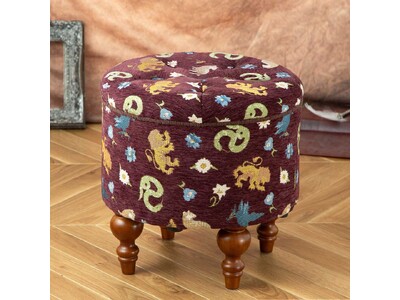 2025年11月28日(金)より、ハリー・ポッター　マホウドコロ オンラインショップ限定で、耽美な刺繍が高級感あふれるデザインの「ハリー・ポッター yume スツール」が新登場