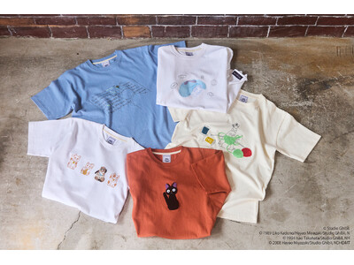 素材やデザインにこだわり商品を展開するブランド『GBL』にて、2026年4月25日(土)より毎年人気のTシャツに新作が登場！「天空の城ラピュタ」や「平成狸合戦ぽんぽこ」などのデザインがラインアップ