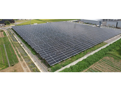 当社初のオフサイトPPA向け地上設置型太陽光発電所「DREAM Solar石川羽咋堀替新町」稼働開始（ニュースレター）