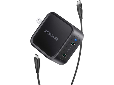  【RAVPower】65W出力、USB-C2ポート搭載ハイコスパ急速充電器"RP-PC145"を発売