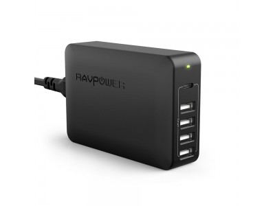 【RAVPower】USB-C PDを含む5つのポートを搭載した充電器「RP-PC059」を発売