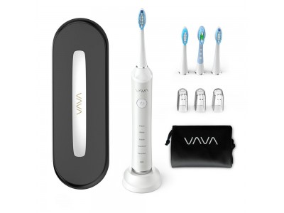 【VAVA】5つのモード搭載でIPX7防水の超音波電動歯ブラシ「VA-EE007」を発売