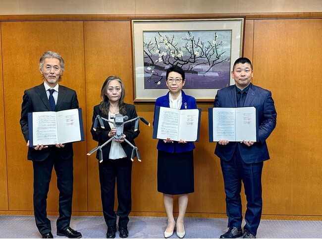 【協定締結】一般社団法人日本ドローンビジネスサポート協会及びツリーベル株式会社が東京都足立区と災害時における支援協定を締結
