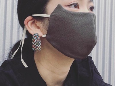 もう二度となくさない！忘れ物の多いうっかりさんのために開発した、ありそうでなかったネックレス一体型マスク「NEVER LOSE MASK」誕生。