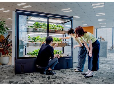 日販City Farming×オカムラ　オフィス向け植物工場パッケージ「City Farming with Okamura」提供開始